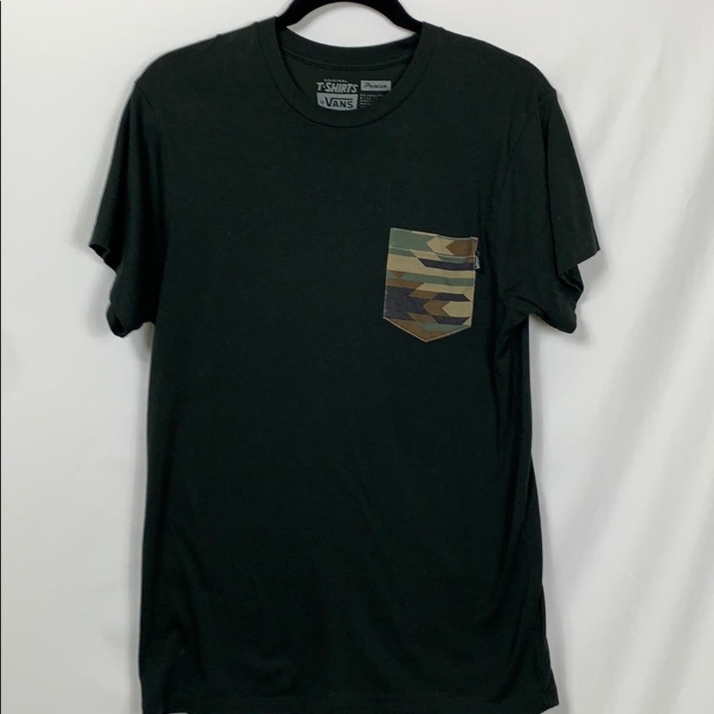Vans original premium tee shirt black size Small